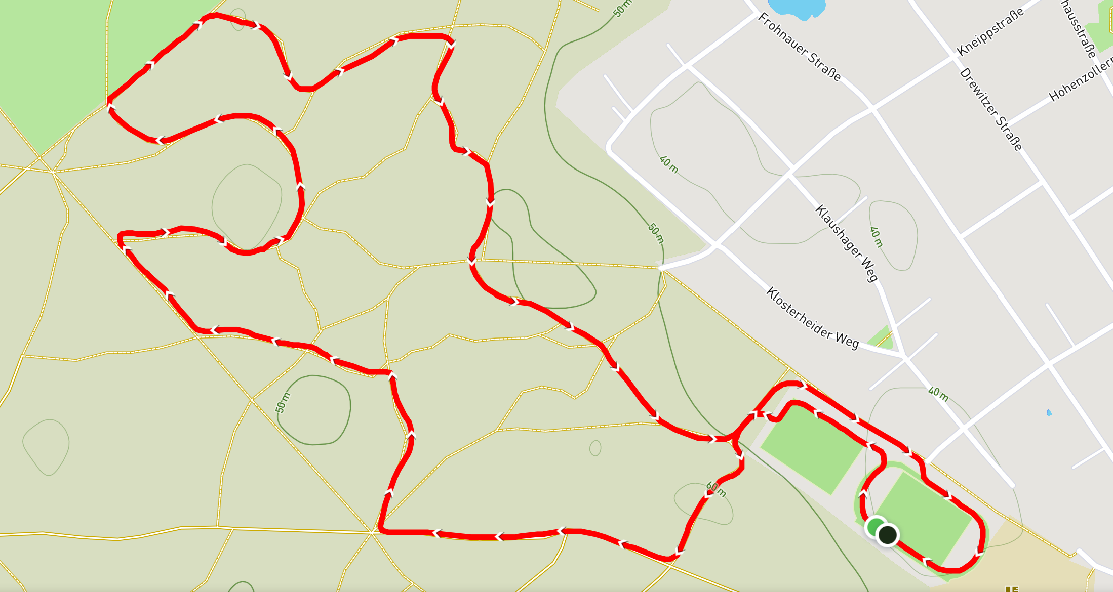 Streckenplan Sägerserie